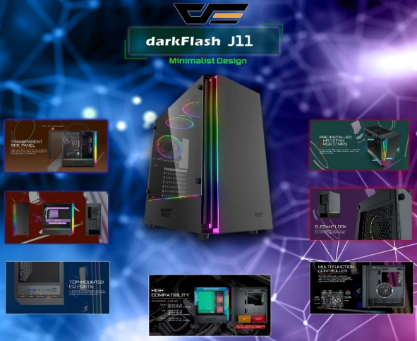 DARKFLASH J11 BLACK